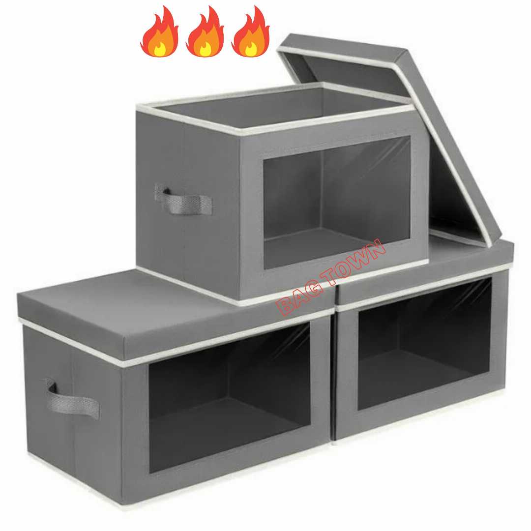 High,Quality,Large,Cloth,box,With,Cover(3pcs,set)