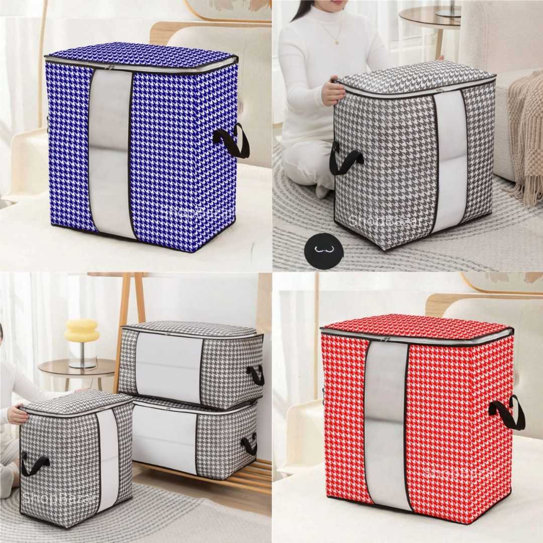 Piece,Set,Printed,Premium,Quality,Quilt,Storage,Bag,Large,Capacity,Winter,Cloth,Blanket,Storage,Organizer,Verital