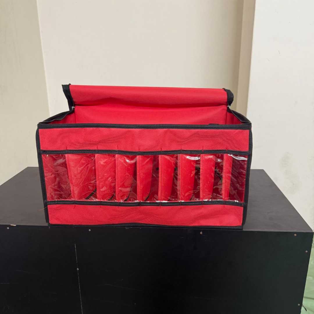 (2,Pcs,Pack),Front,Side,Transparent,Cloth,Organizer,Box