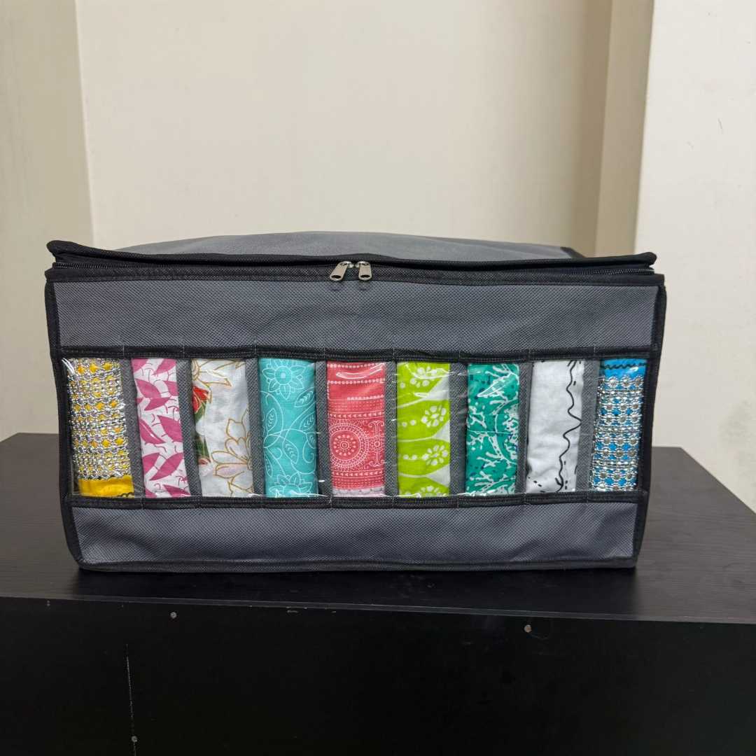 (4,Pcs,Pack),Front,Side,Transparent,Cloth,Organizer,Box