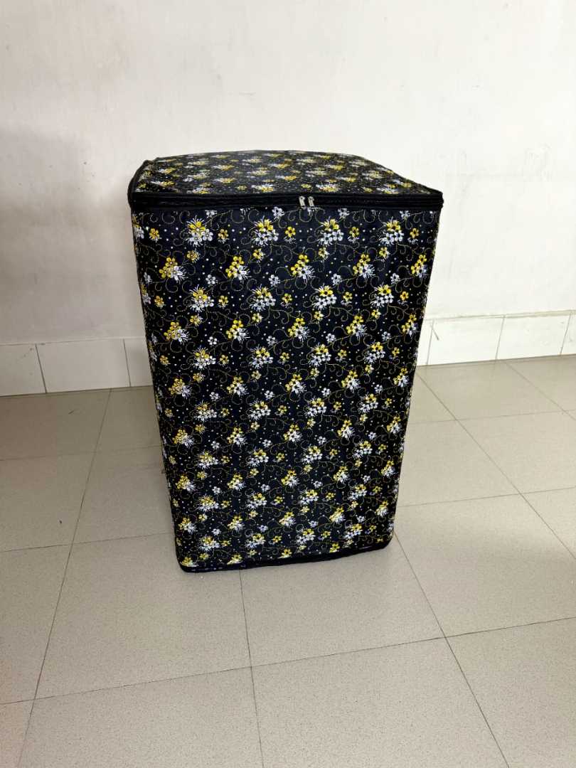 Black,Yellow,ওয়াশিং,মেশিন,কাভার,(৬-১৫),কেজির,জন্য