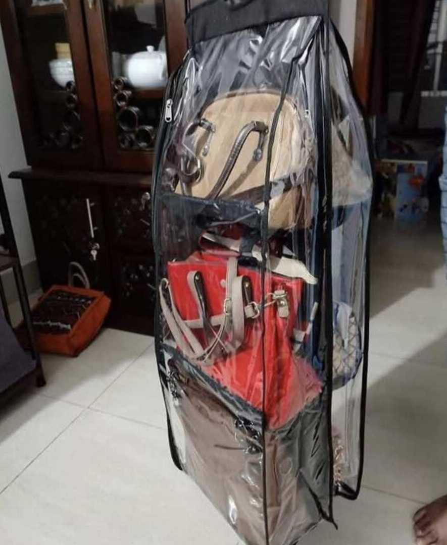 Zipper,Shoho,6,Pocket,Foldable,Hanging,Bag,3,Layers,Folding,Shelf