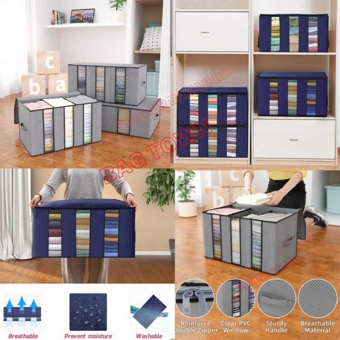 XXL,New,Cloth,Storage,Bag(Extra,Large),3,Cello,Cloth,Storage,Bag,4,PCS