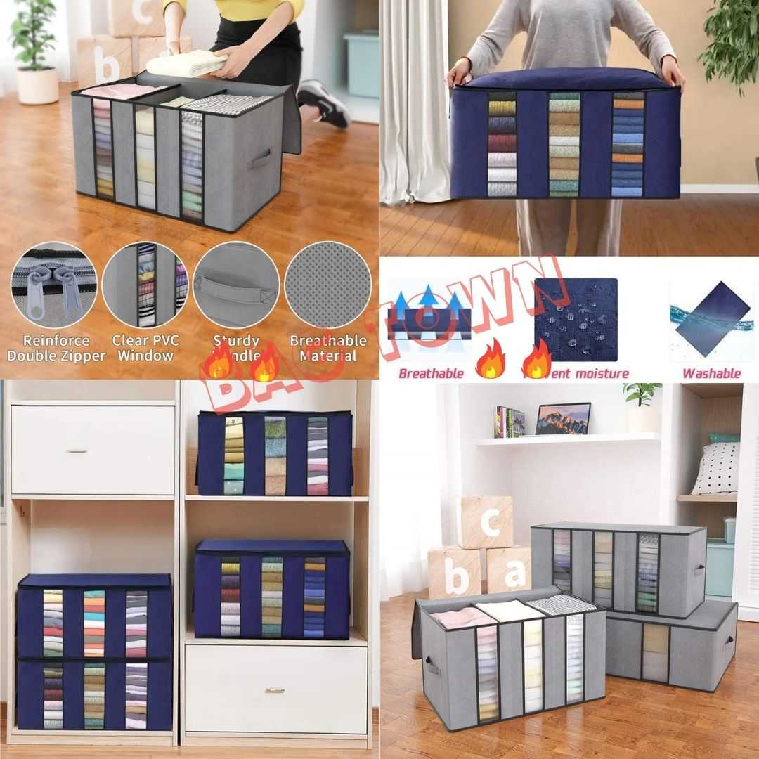 XXL,New,Cloth,Storage,Bag(Extra,Large),3,Cello,Cloth,Storage,Bag,5,PCS